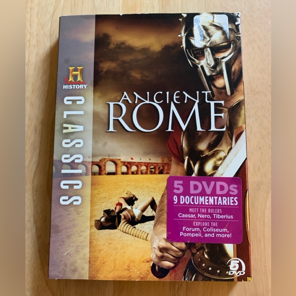 🔥BOGO // History Classics: Ancient Rome DVD Boxset (Documentary, Copyright 2010)